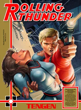 Rolling Thunder (USA) (Unl) box cover front